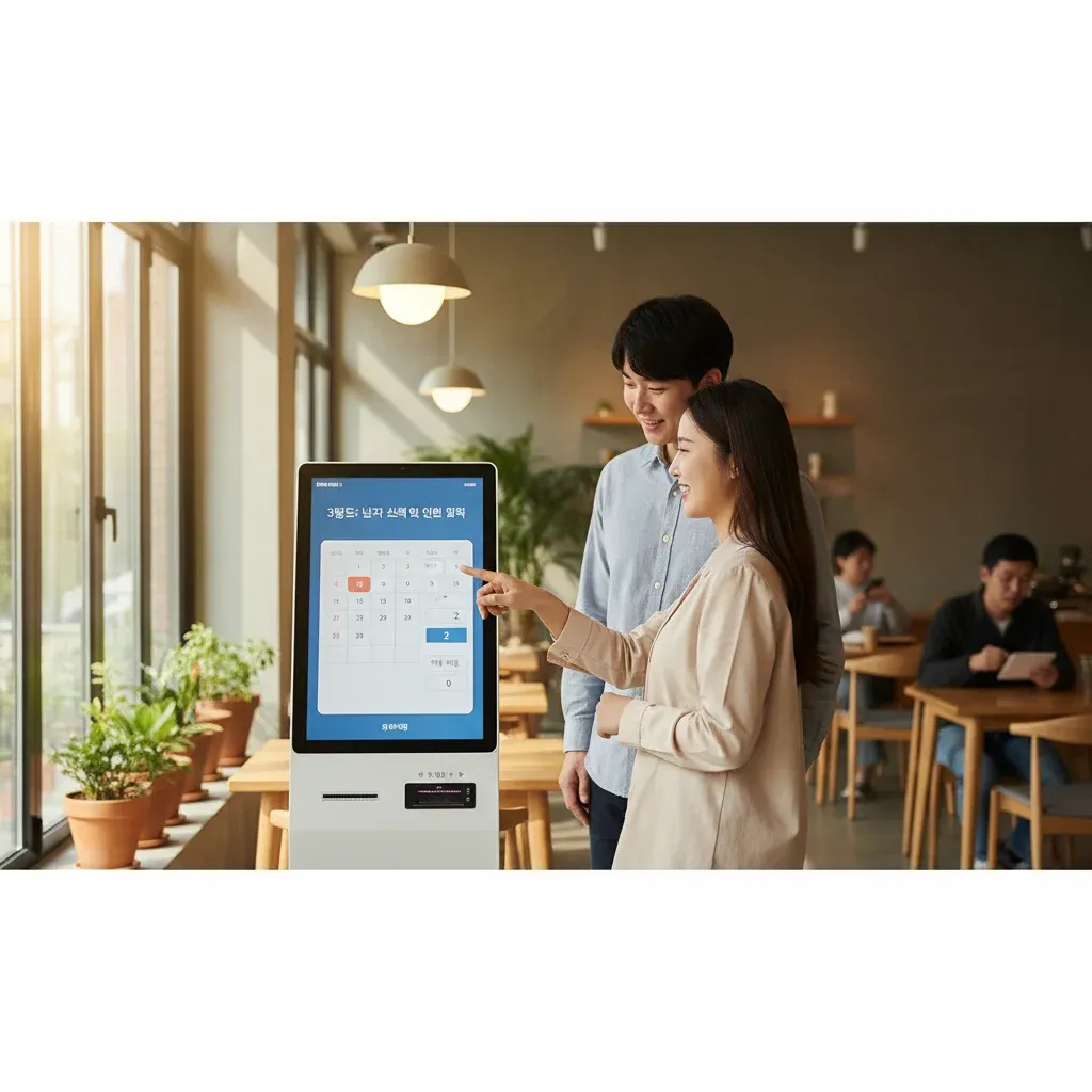 3단계: 날짜 선택 및 인원 입력 관련 시각 자료