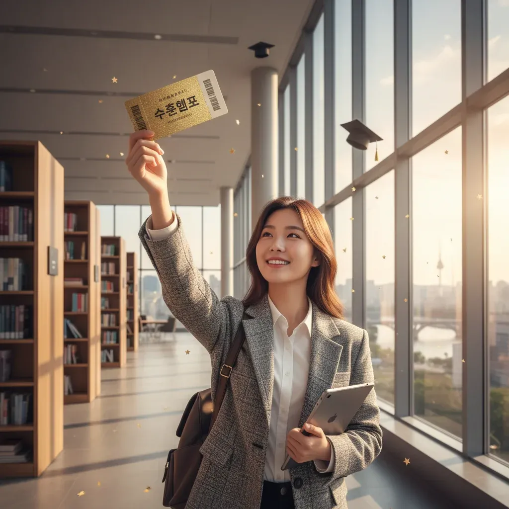 수험표가 황금 티켓이 되는 순간 관련 시각 자료