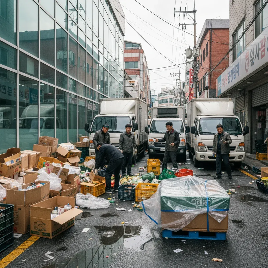 유통 과정의 문제점 관련 시각 자료