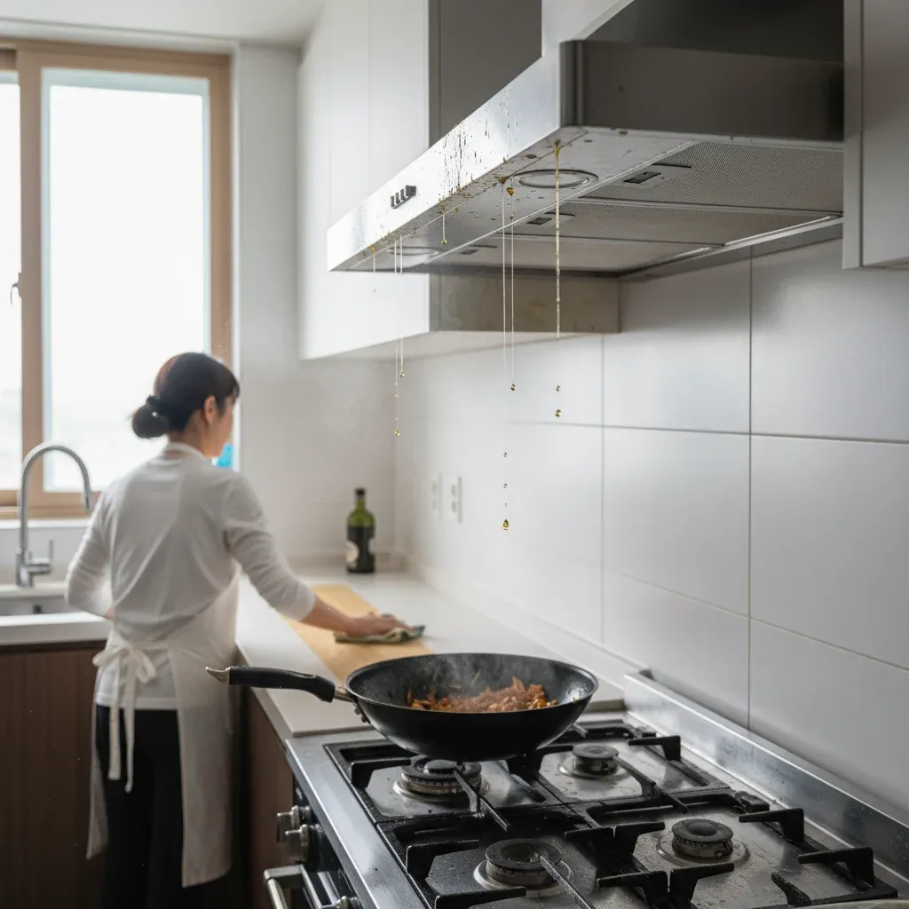 기름때 형성 과정 이해하기 관련 시각 자료