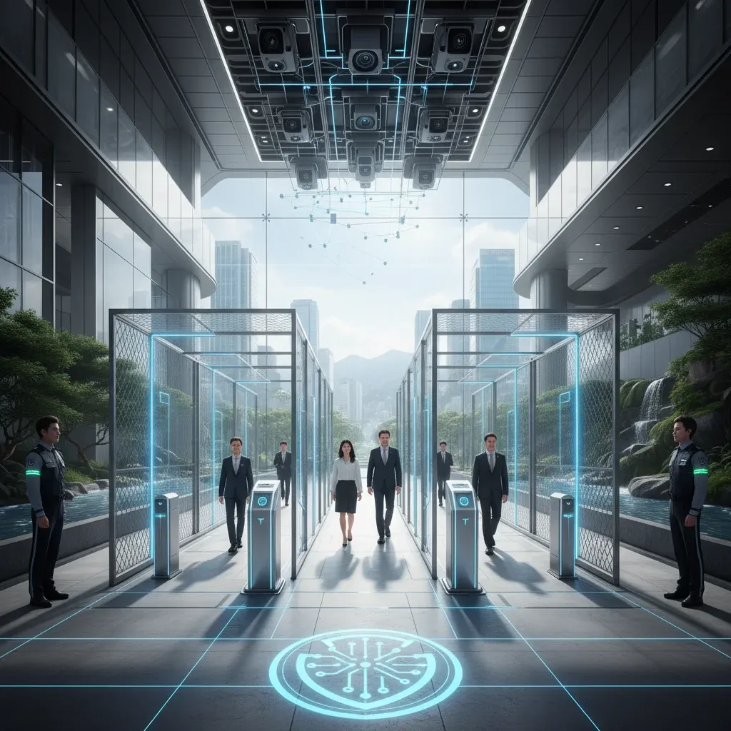 강화된 보안 시스템 관련 시각 자료