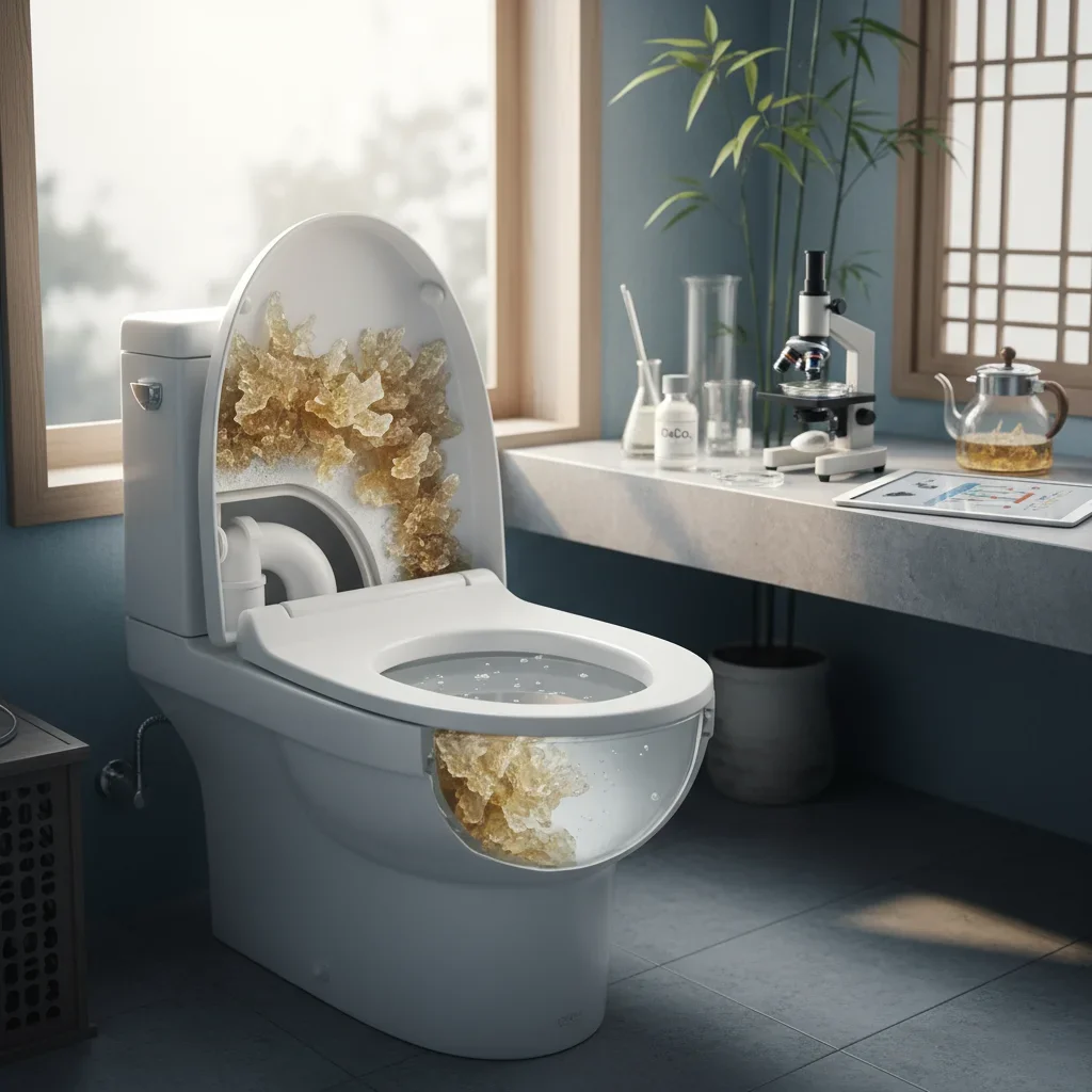 변기 요석이 생기는 진짜 이유 관련 시각 자료