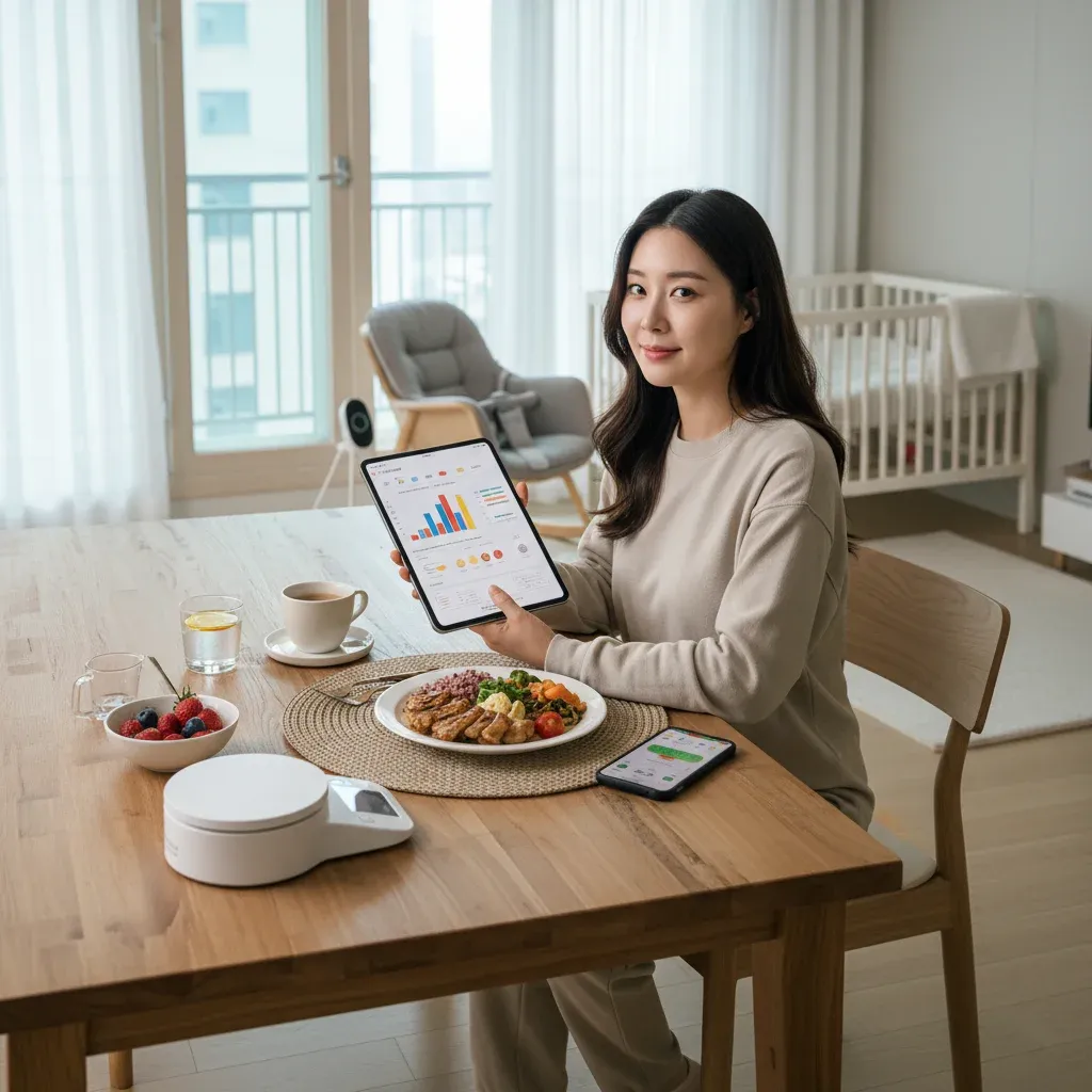 수유맘을 위한 칼로리 계산법 관련 시각 자료
