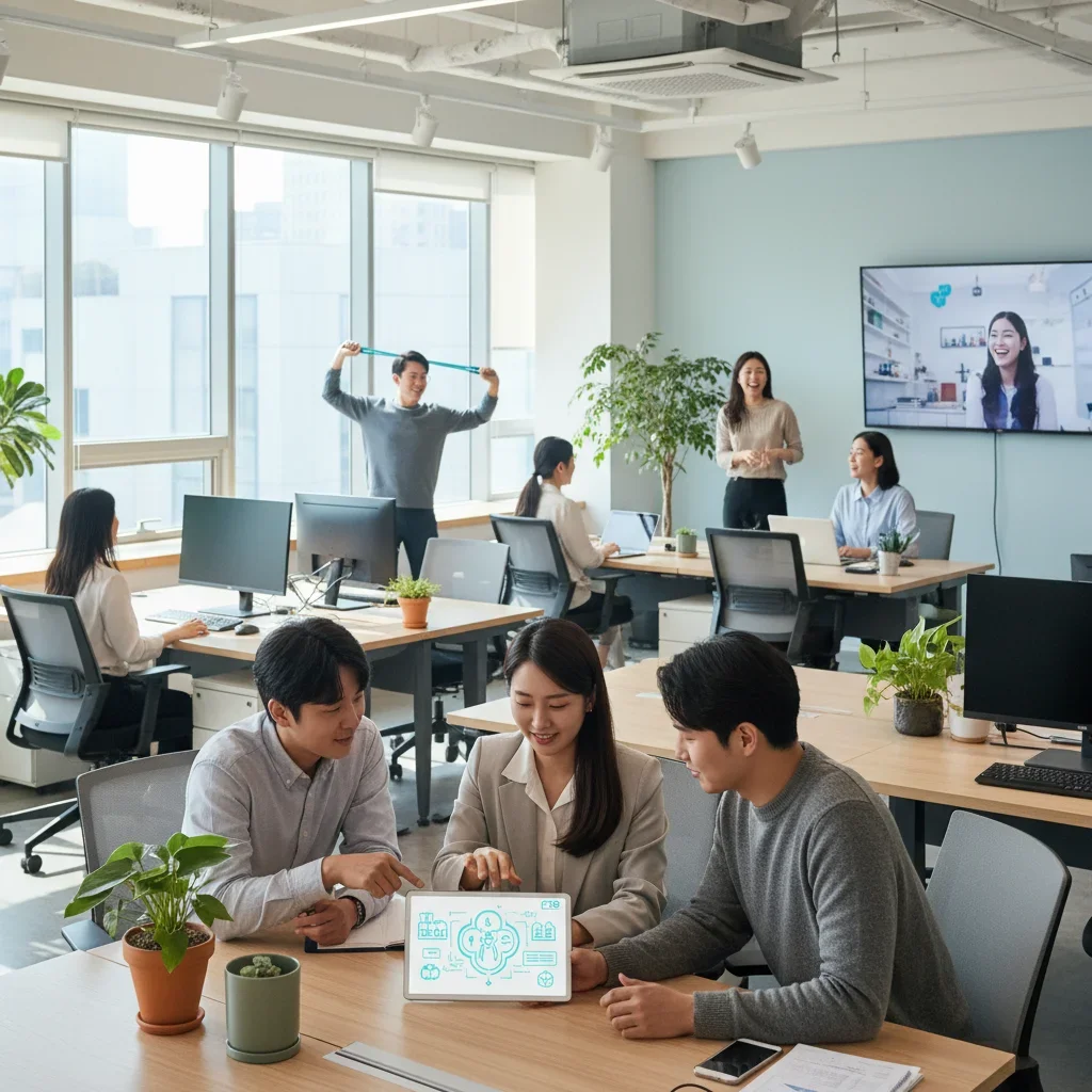 직장 건강보험조합 활용하기 관련 시각 자료
