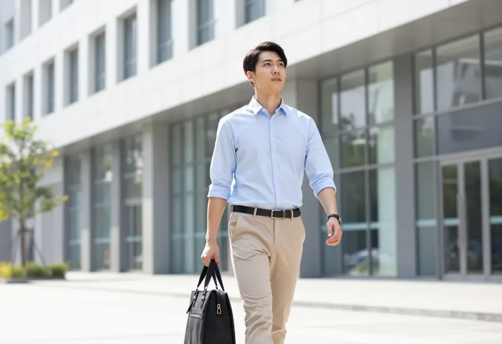 일자리를 찾아 나서는 구직자의 아침