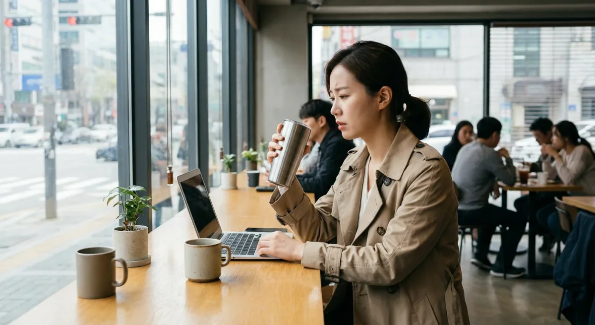 당신이 매일 사용하는 텀블러, 정말 안전할까요? 관련 시각 자료