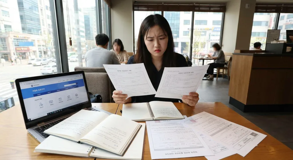 취업 준비생이 가장 많이 헷갈리는 서류가 무엇일까요? 관련 시각 자료