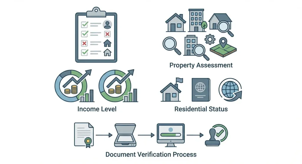 민생지원금 자격요건 체크리스트