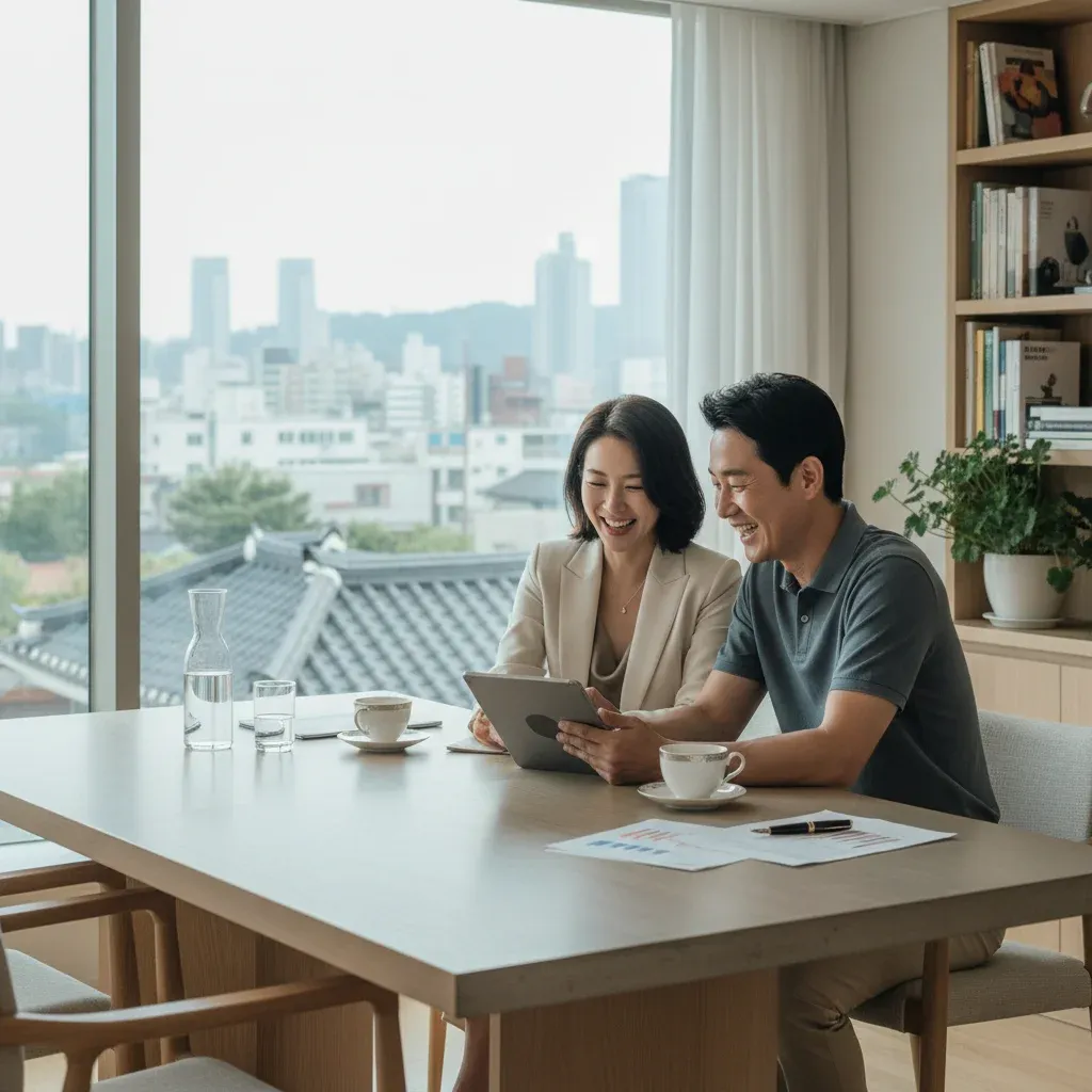 고소득 구간(연봉 8천만원 이상) 부부의 경우 관련 시각 자료