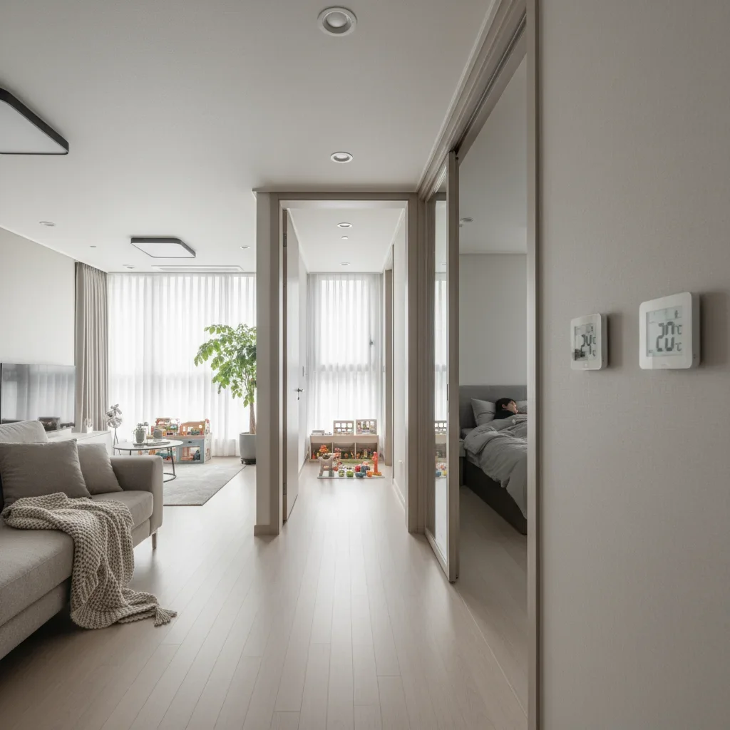 방별 온도 차등 관리 관련 시각 자료