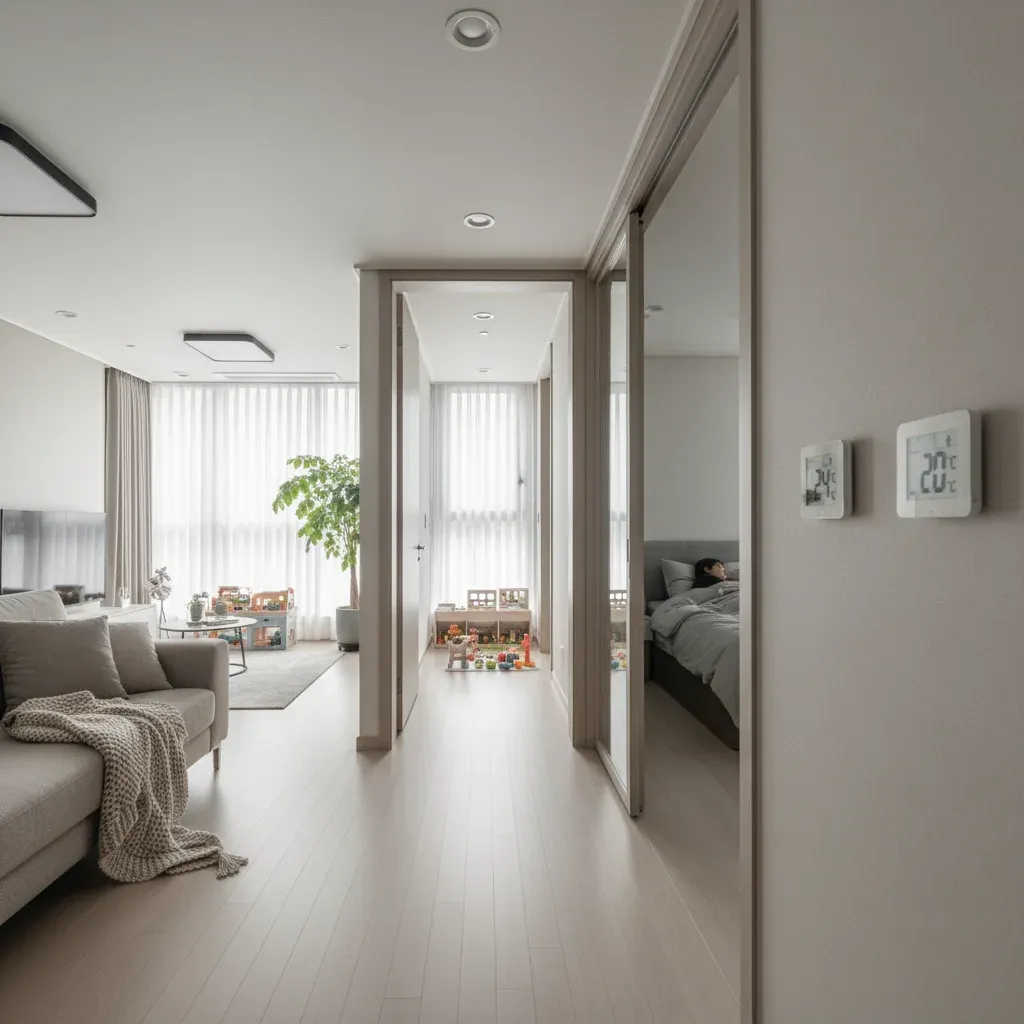 방별 온도 차등 관리 관련 시각 자료