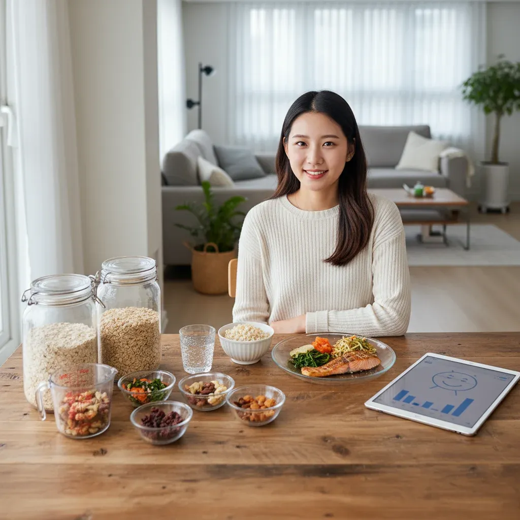 개인별 적정 섭취량 찾기 관련 시각 자료