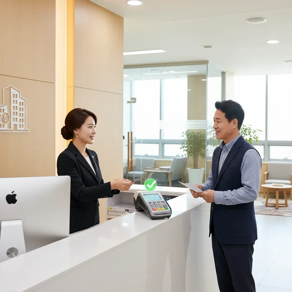 아파트 관리사무소 카드 결제 가능 여부 관련 시각 자료