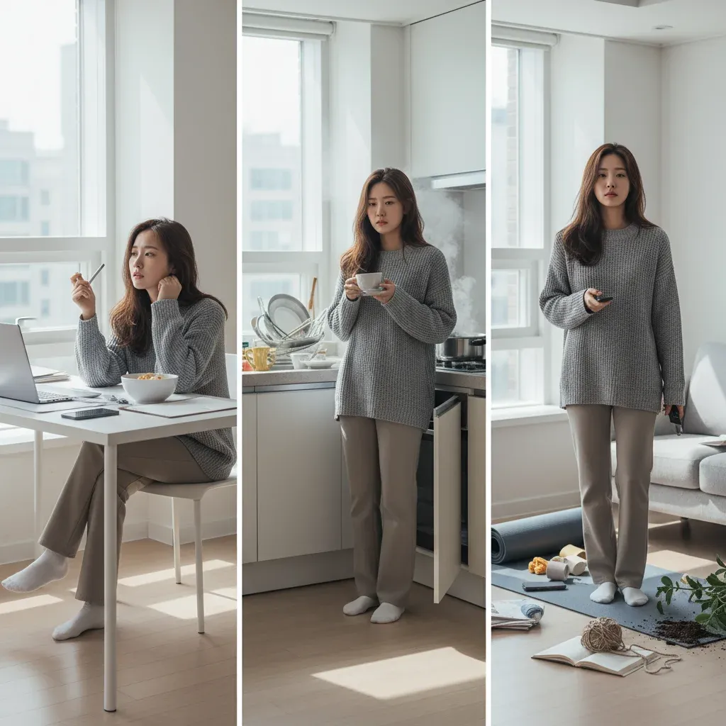 주의력 부족 증상들 관련 시각 자료