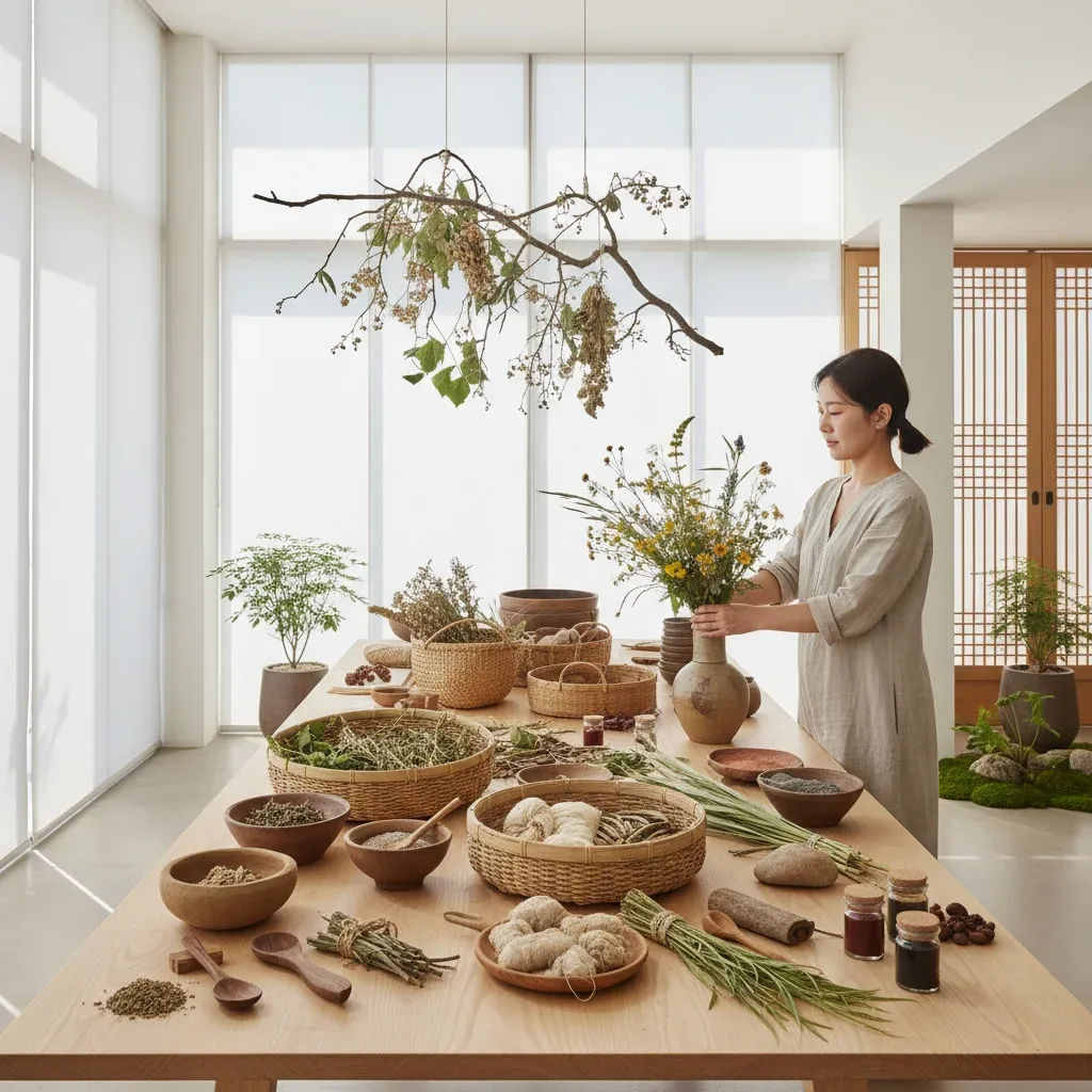 자연 재료 활용법 관련 시각 자료