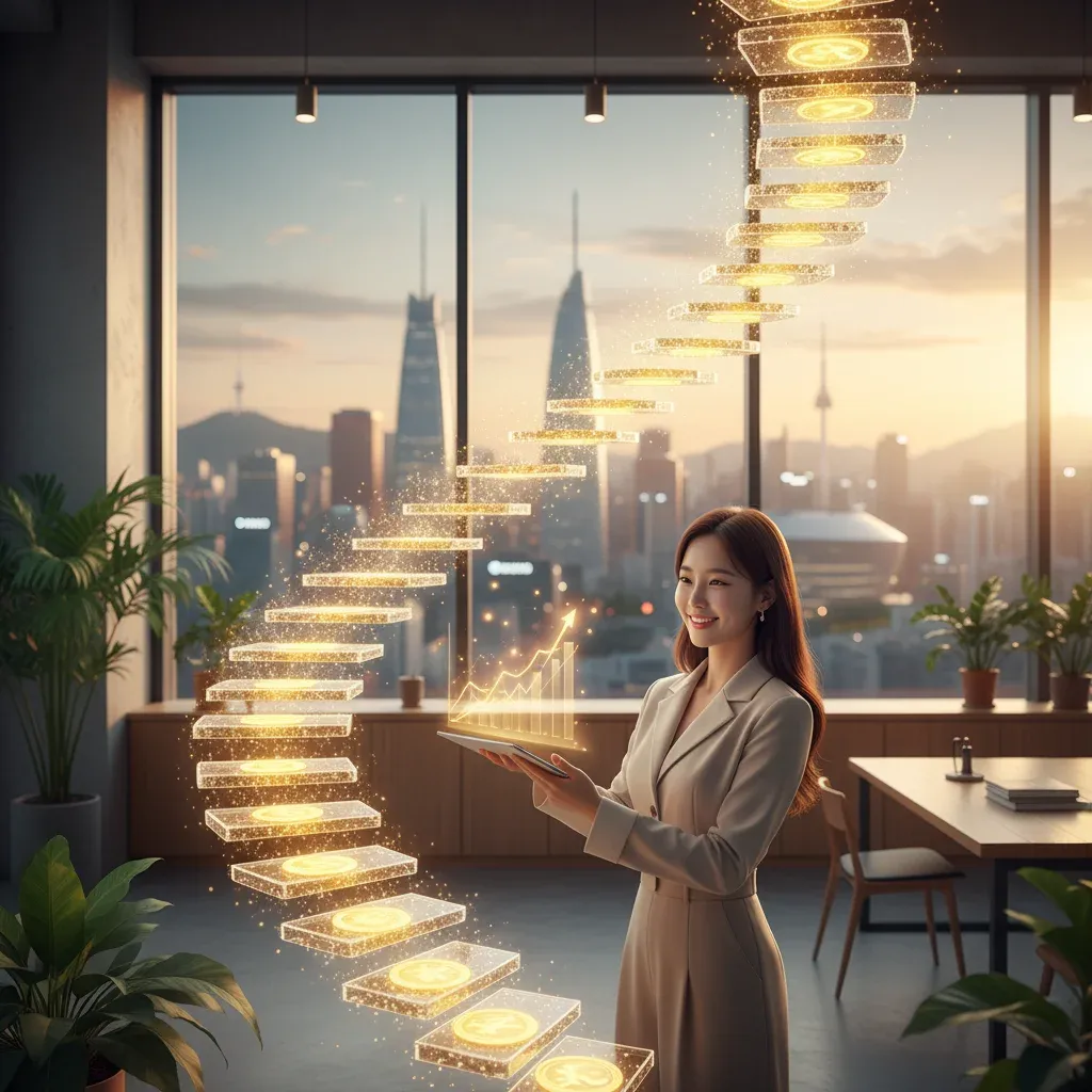 복리의 마법적 힘 관련 시각 자료