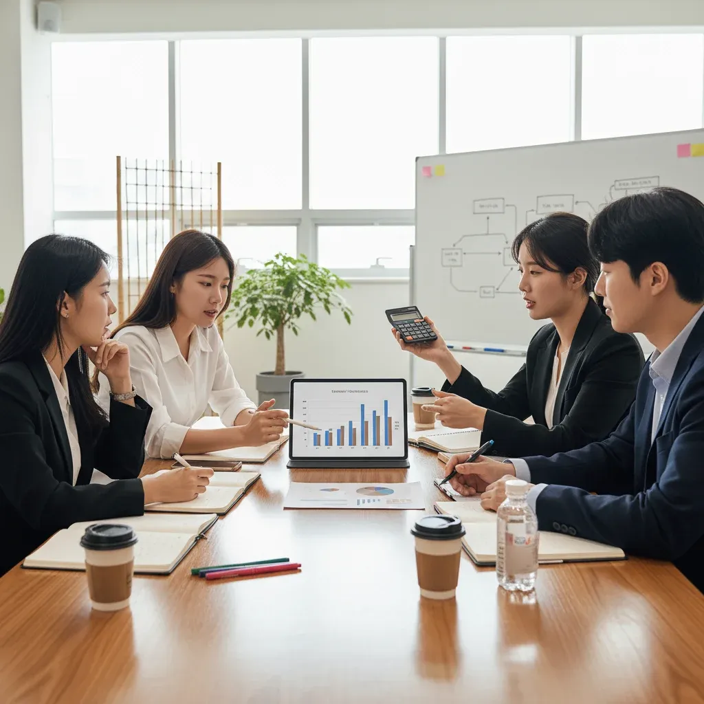 비용 분석과 가성비 평가 관련 시각 자료